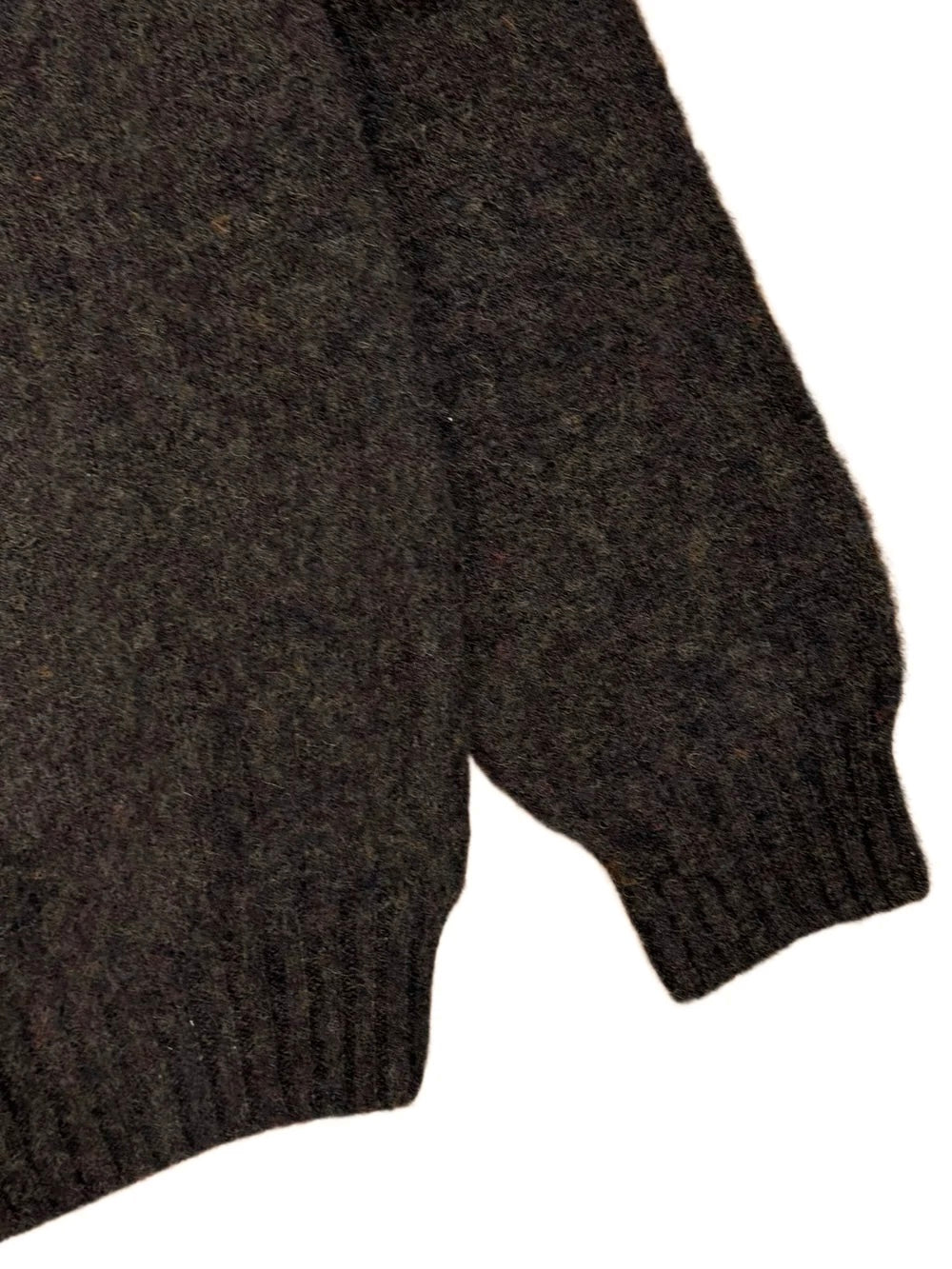 FRESH Sean Shaggy Shetland Wool Jumper In Turin