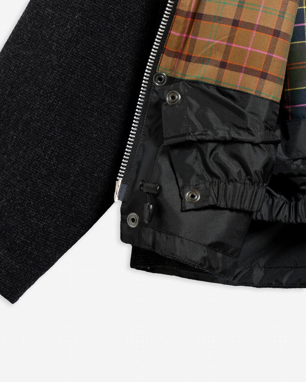 BARBOUR x Paul Smith Barbour Charcoal Transport Wool Jacket