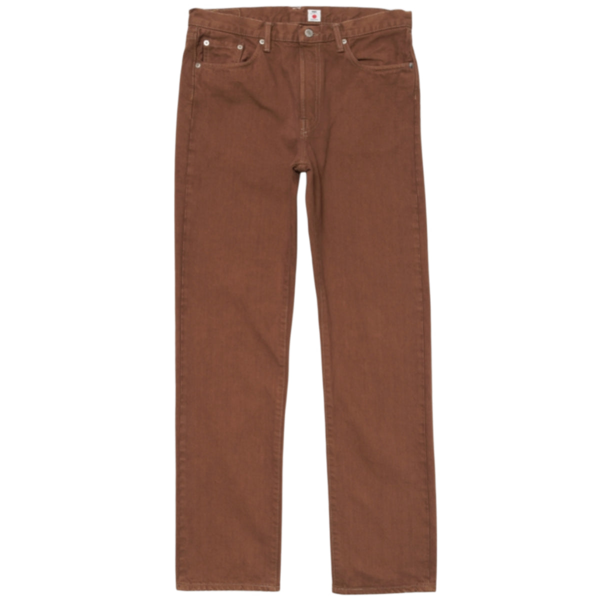 EDWIN Regular Straight Jeans Natural Brown Overdyed