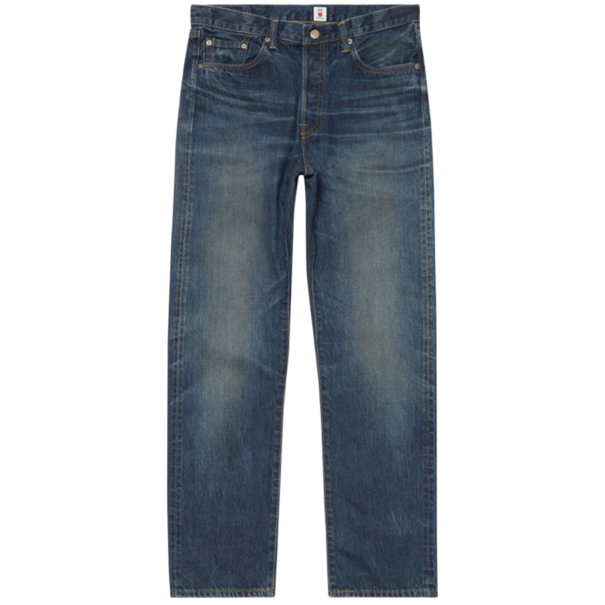 EDWIN Regular Straight Jeans Blue Dark Used