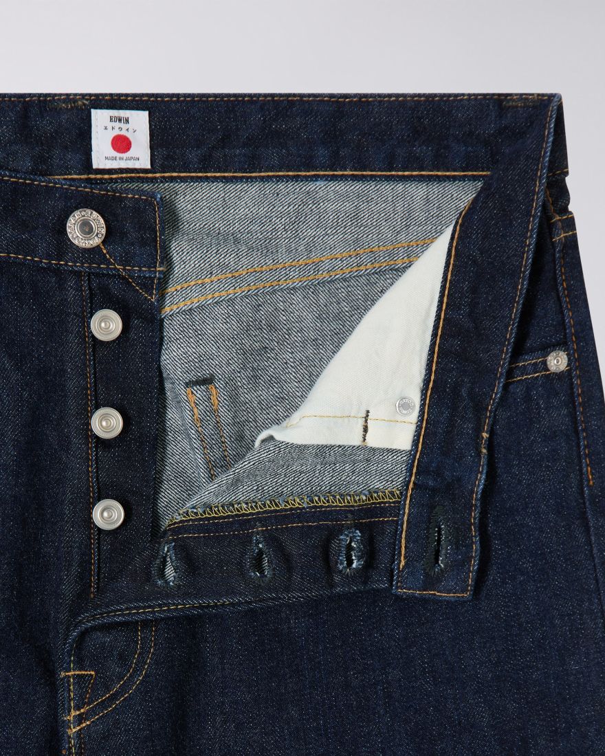 EDWIN Loose Jeans Blue Rinsed