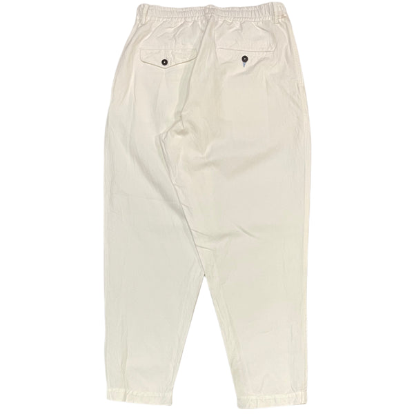 UNIVERSAL WORKS Pleated Track Pant In Ecru