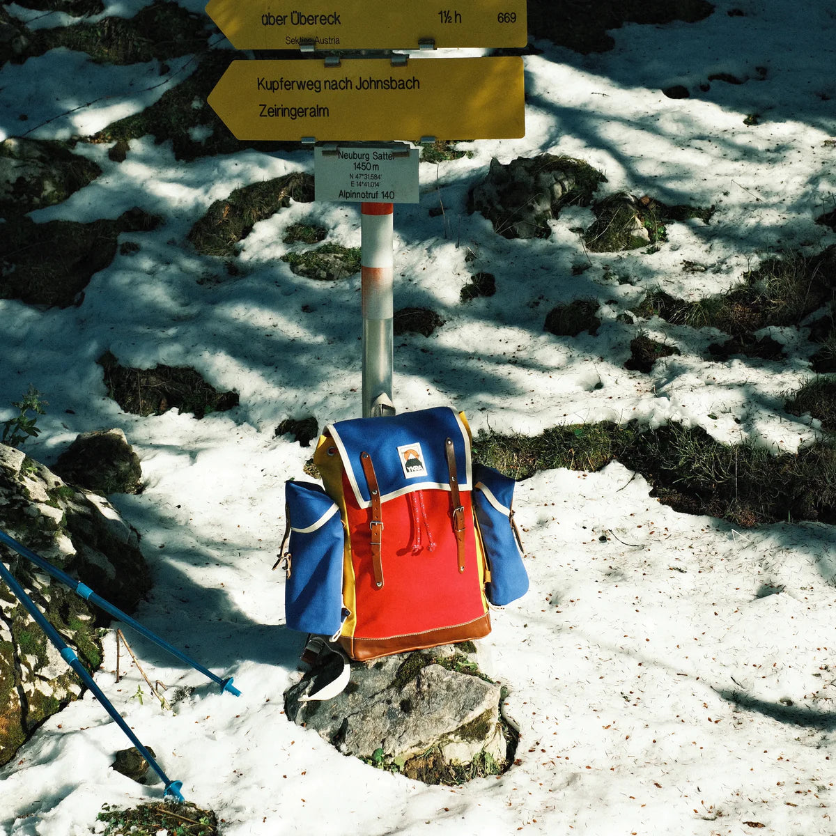 YKRA Matra Blu Rosso Giallo