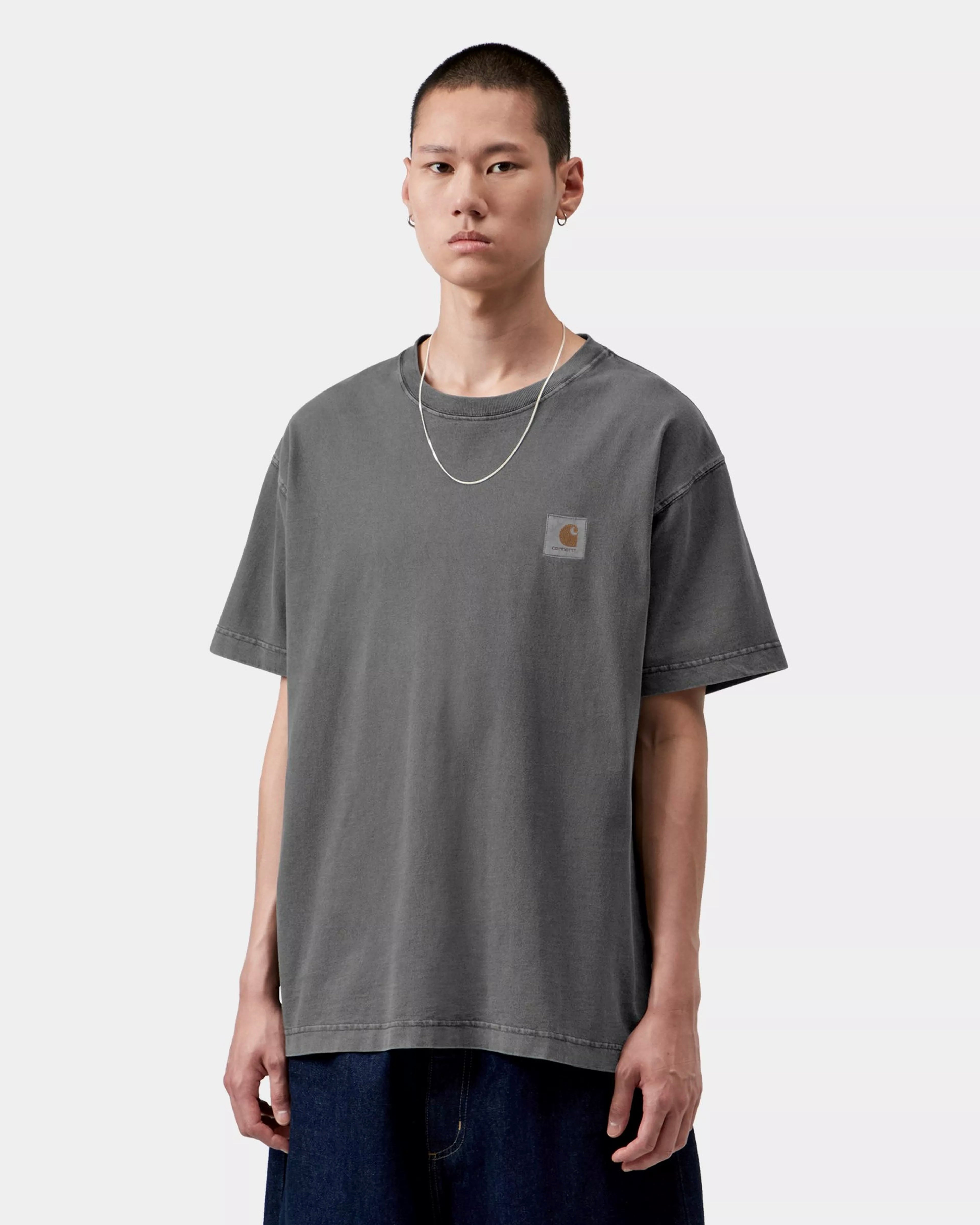 CARHARTT WIP S/S Vista T-Shirt Black Garment Dyed