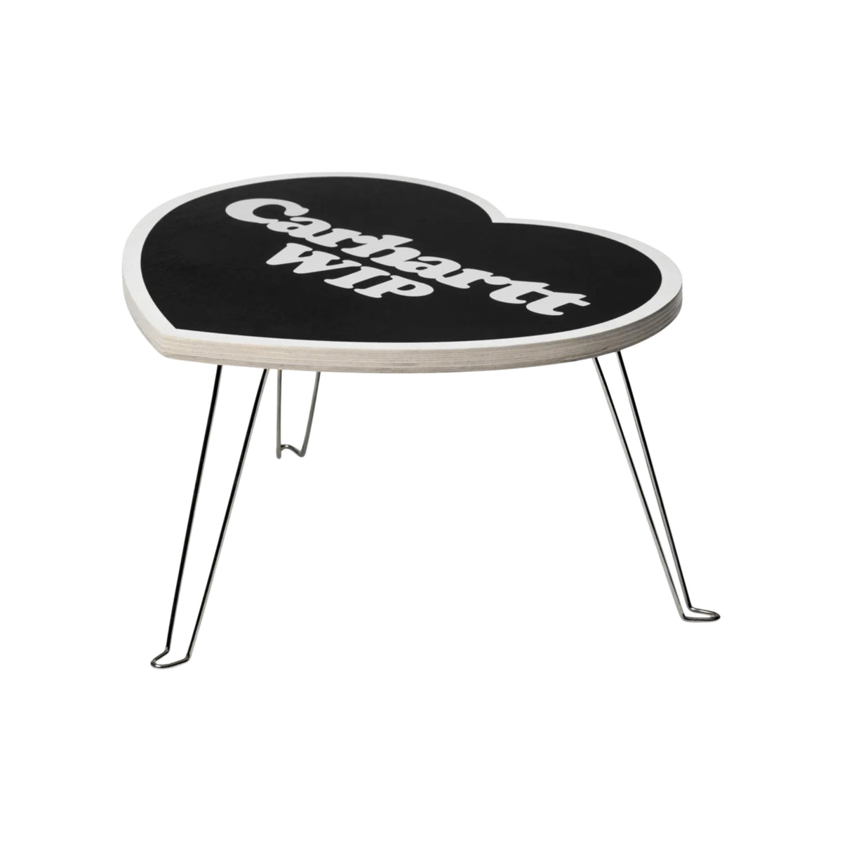 CARHARTT WIP Heart Folding Table Black White