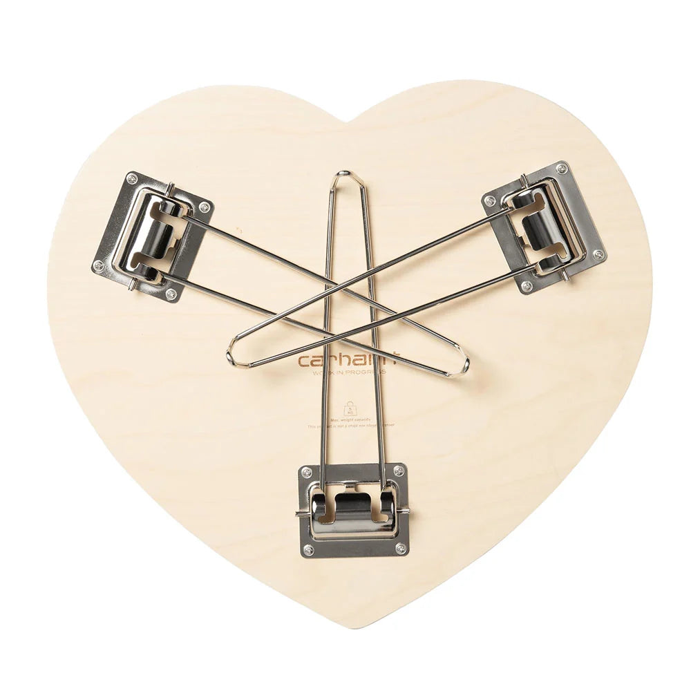 CARHARTT WIP Heart Folding Table Scarlet White