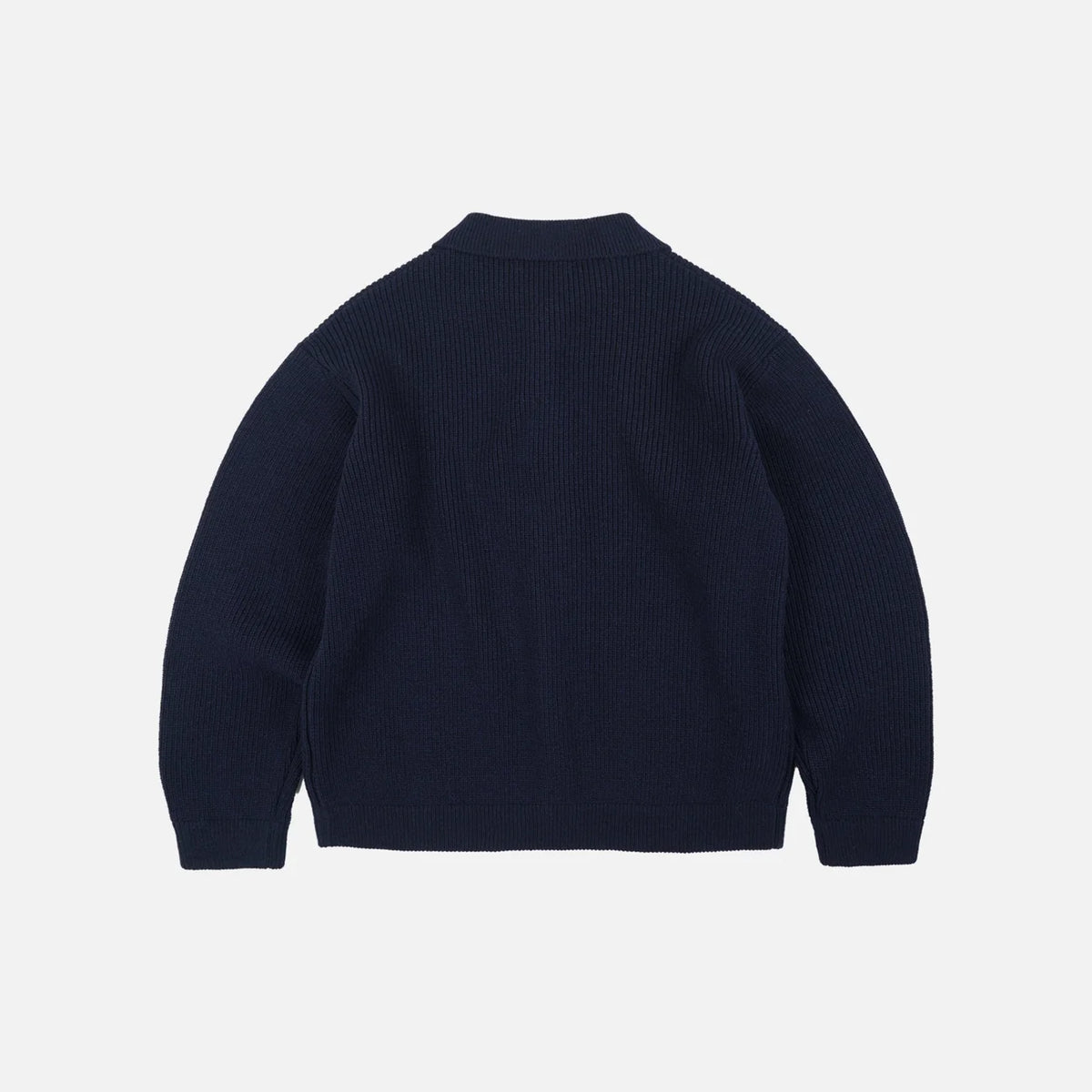 FRIZMWORKS Ultra Heavyweight Collar Cardigan Navy