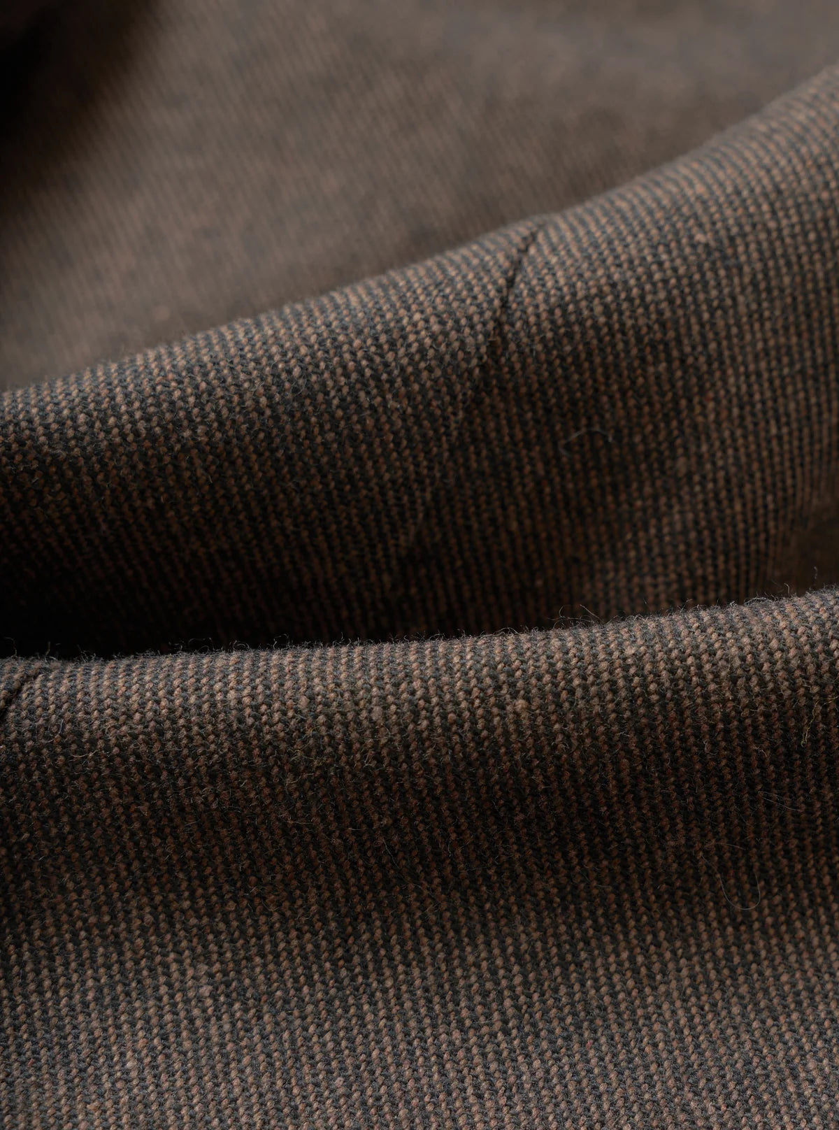 UNIVERSAL WORKS Brown Recycled Italian Tweed Two Button Jacket