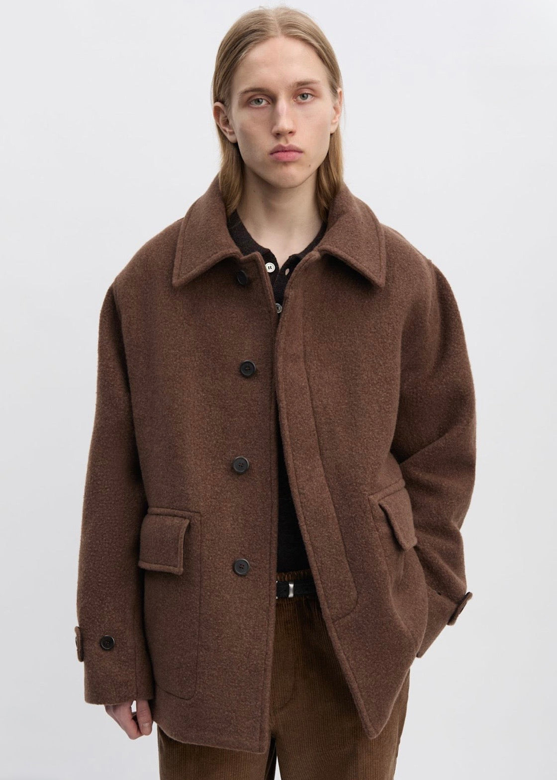 ANOTHER ASPECT Another Coat 1.0 Brown
