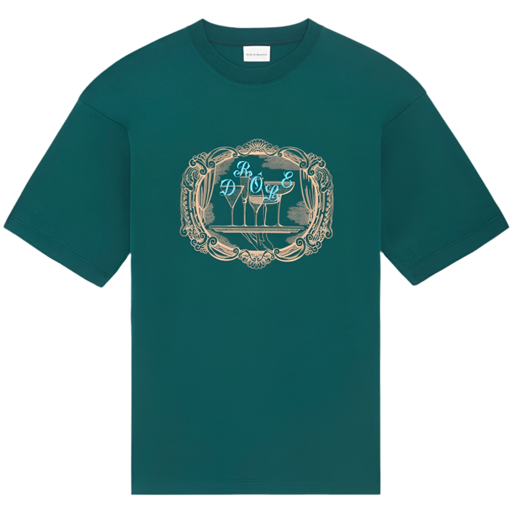 DRÔLE DE MONSIEUR Le Tshirt Plateau Dark Green