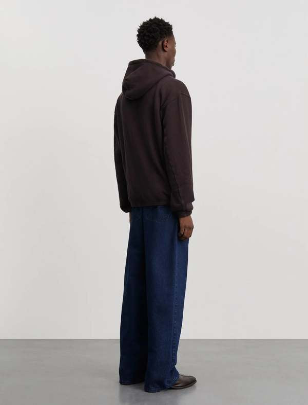 ANOTHER ASPECT Another Zip Hoodie 1.0 Dark Brown