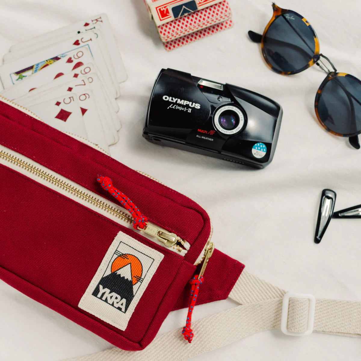 YKRA Fanny Pack Bordeaux