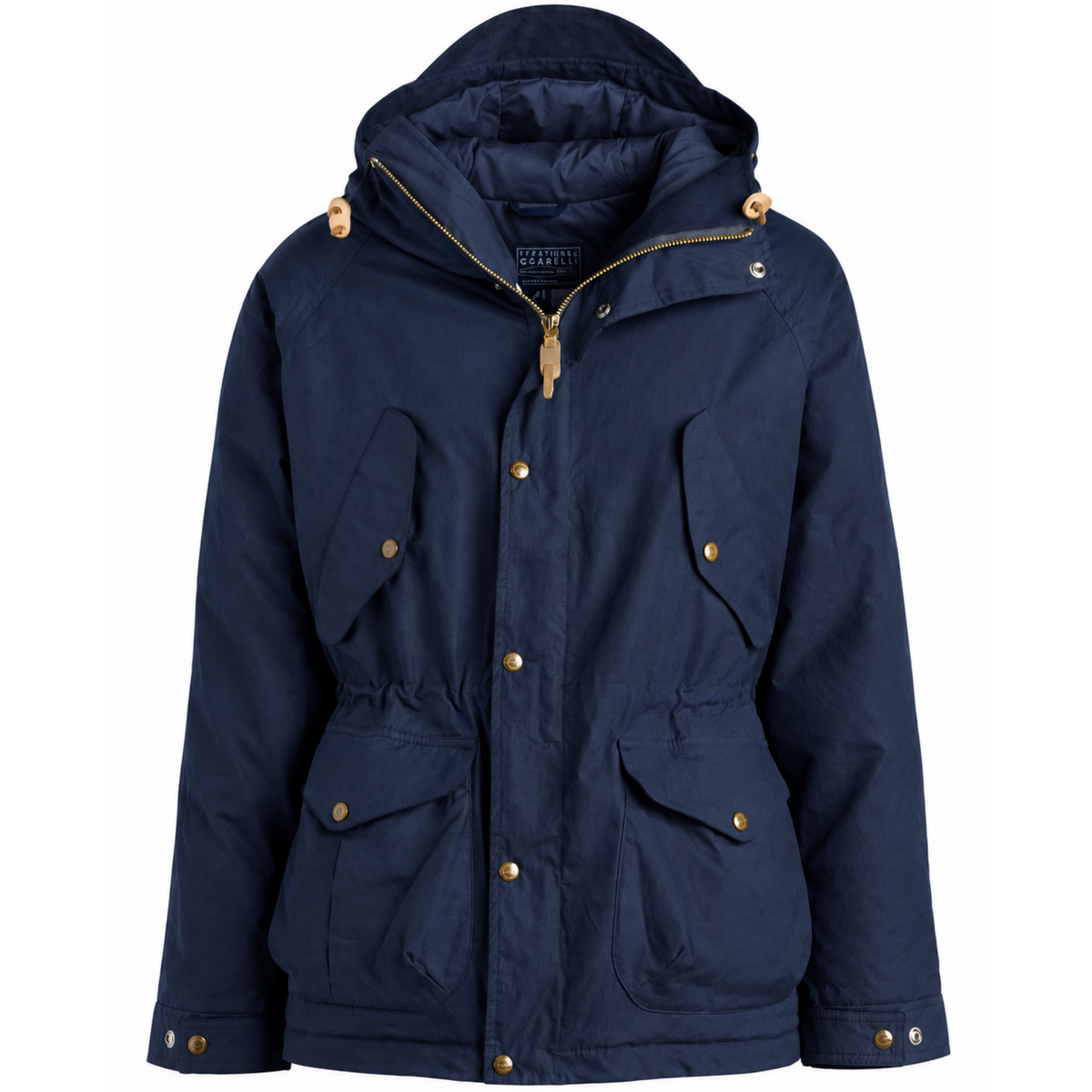 MANIFATTURA CECCARELLI Fisherman Parka Avio Navy