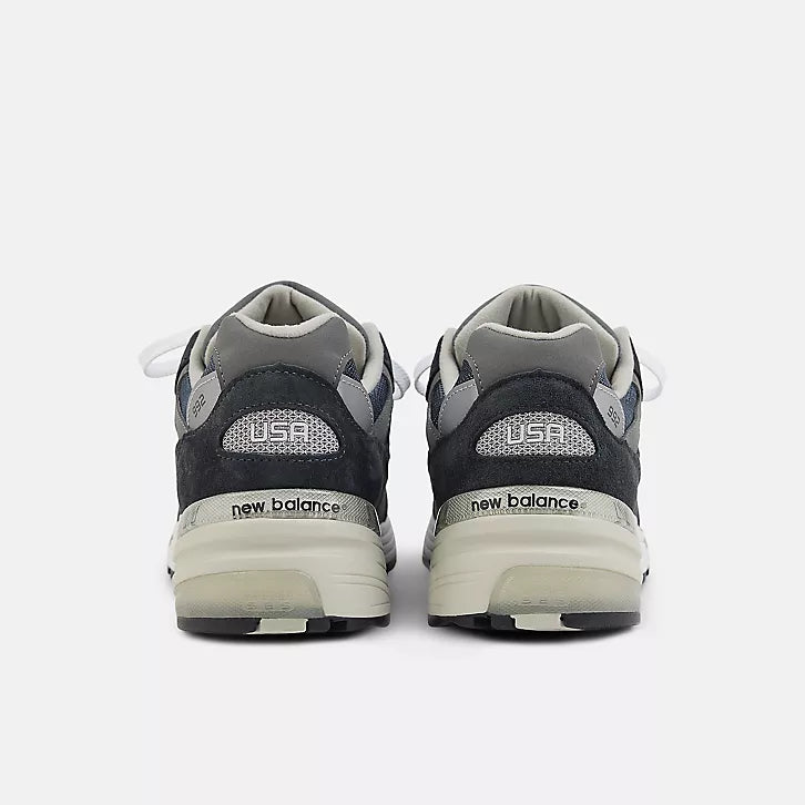 NEW BALANCE Made in USA 992 Shoes Navy With Grey 006 and White