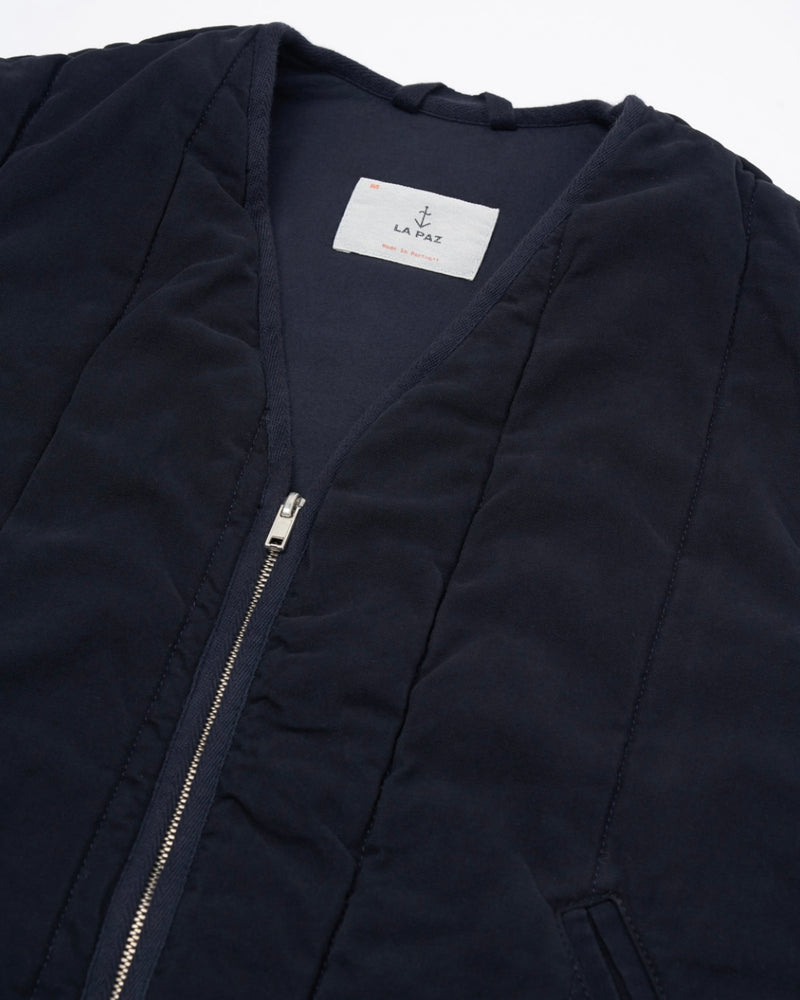 LA PAZ Penouco Vest Dark Navy Canvas