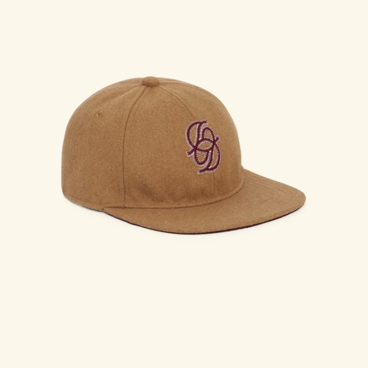 DRÔLE DE MONSIEUR La Casquette Monogramme Beige