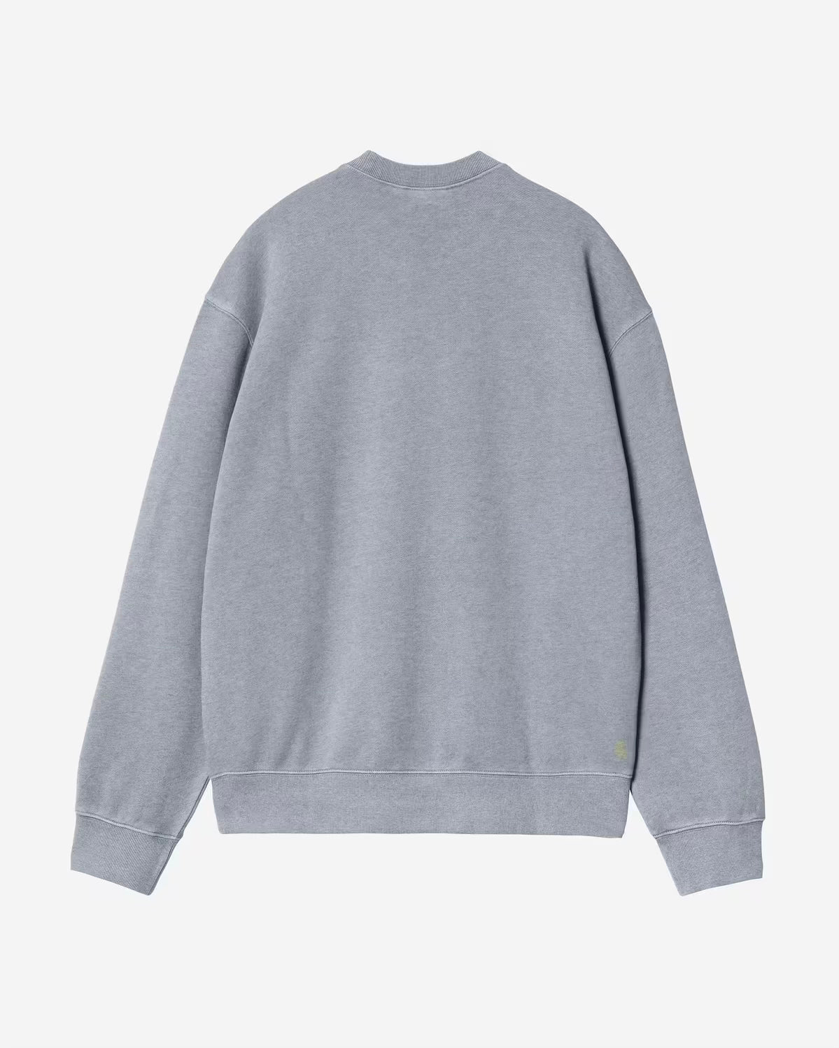 CARHARTT WIP Caspian Sweatshirt Shady Blue Heather Garment Dyed