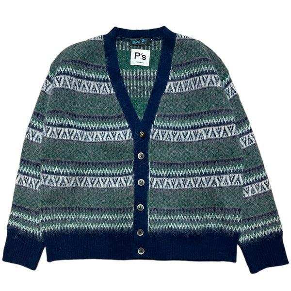 PRESIDENT’S Cardigan Over P's Alpaca Vintage Jacquard