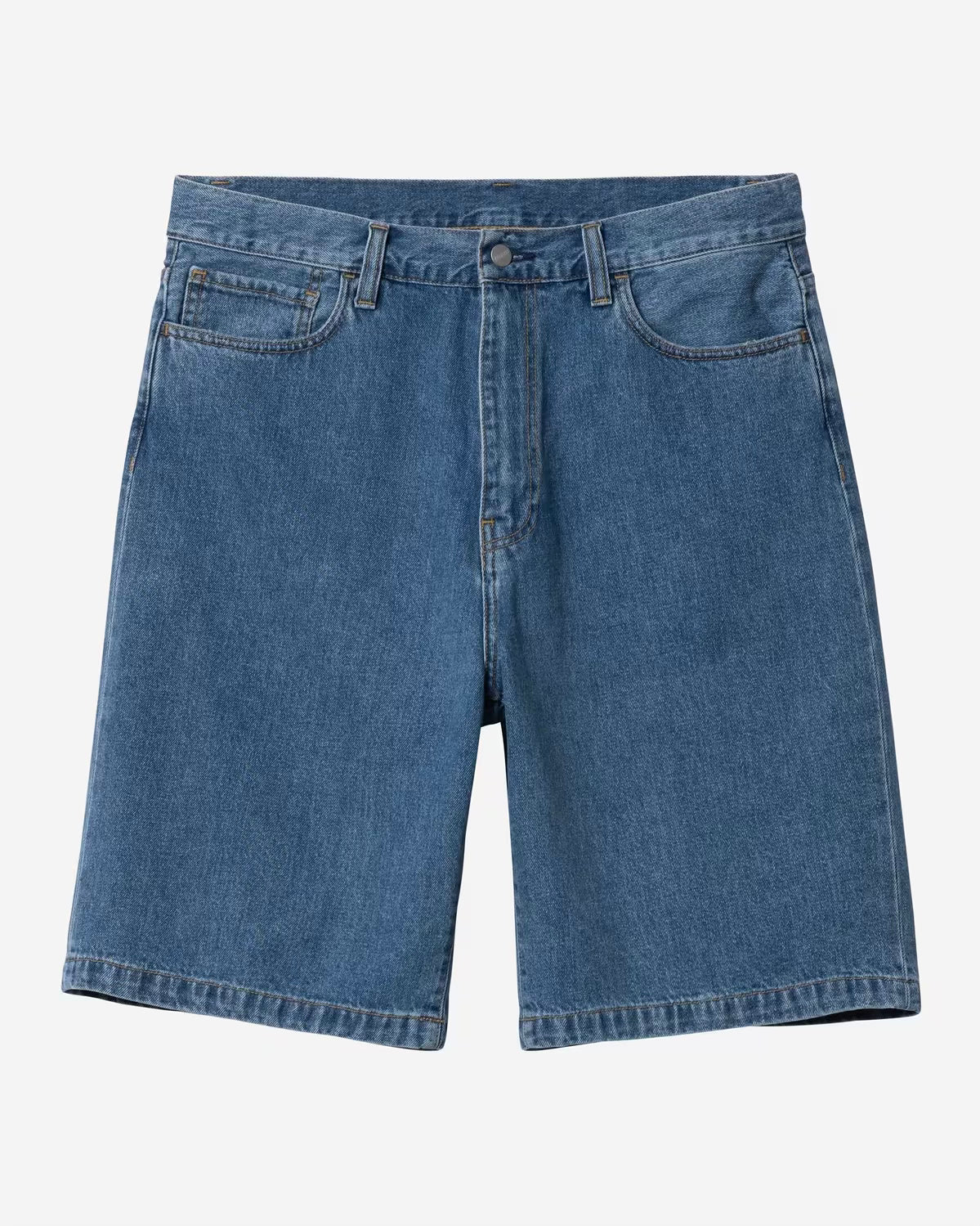 CARHARTT WIP Landon Short Blue Heavy Stone Washed