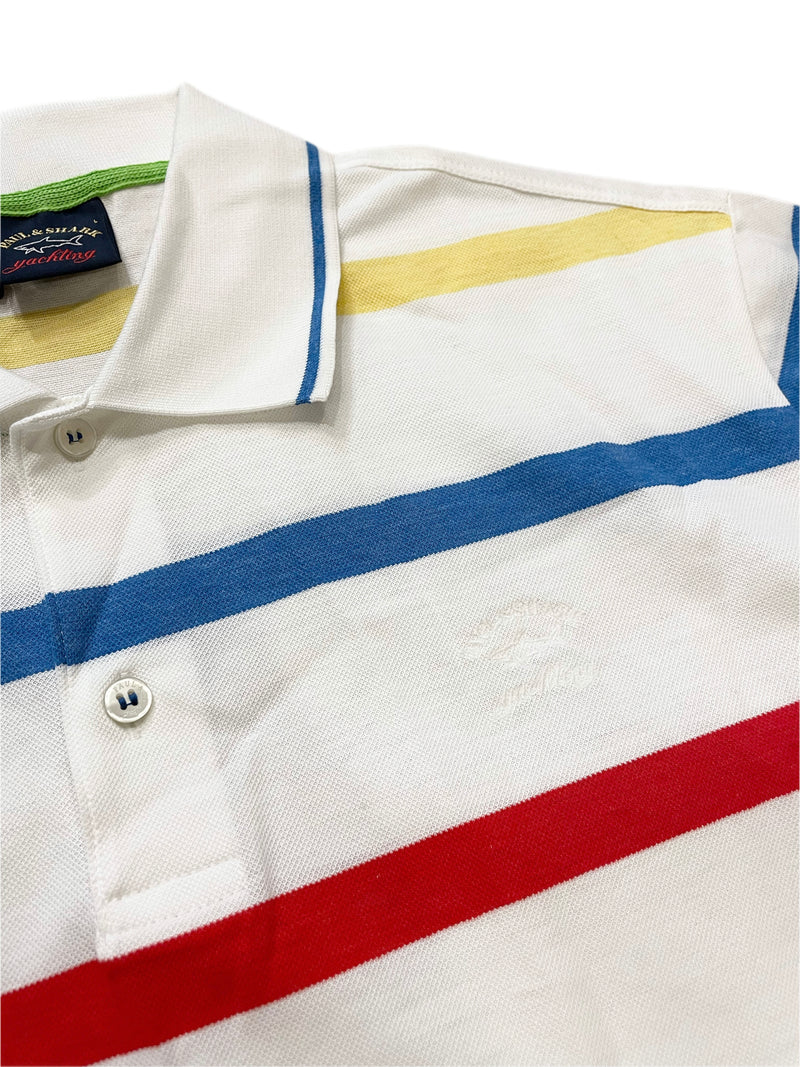 PAUL & SHARK Organic Piqué Cotton Polo With Embroidered Logo