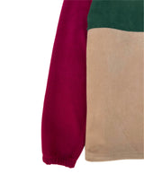 FRESH Mimmo Half Zip Fleece Pullover Green
