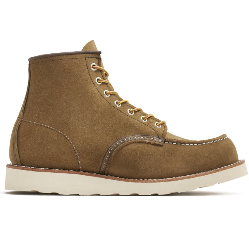 RED WING Classic Moc Toe Style No. 8881 Olive Mohave