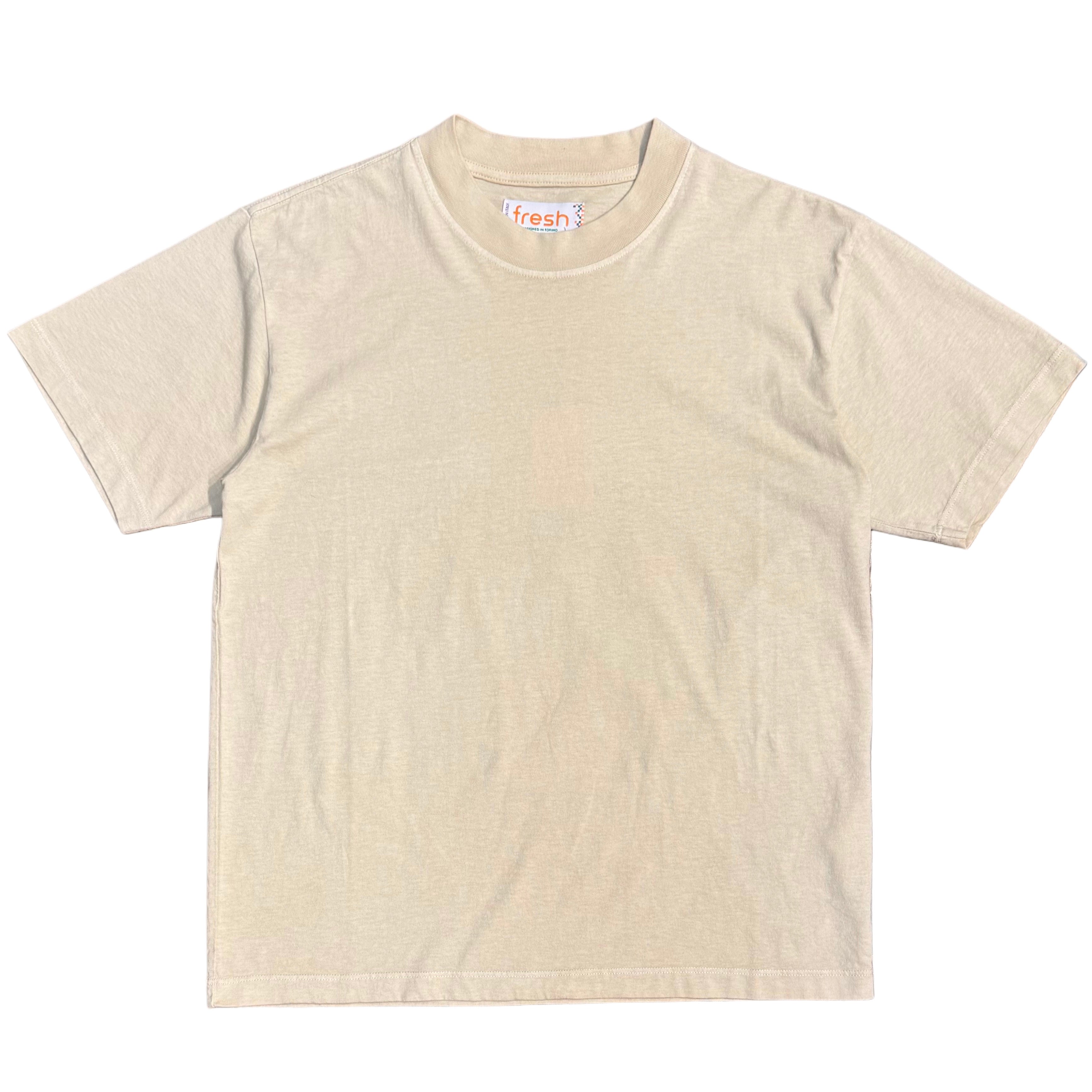 Maglietta FRESH Max in cotone color sabbia