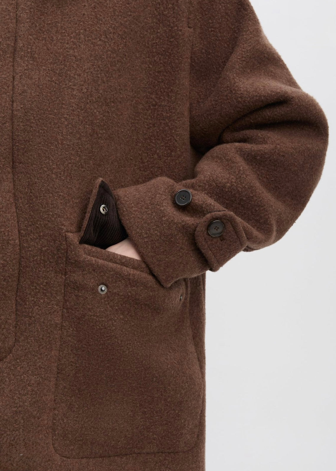 ANOTHER ASPECT Another Coat 1.0 Brown