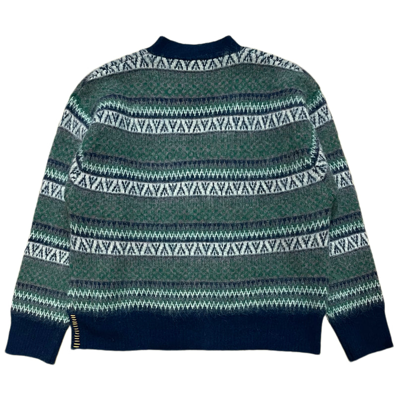 PRESIDENT’S Cardigan Over P's Alpaca Vintage Jacquard