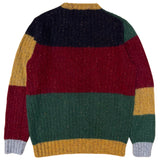 FRESH Issey Colorblock Crew Neck Wool Sweater