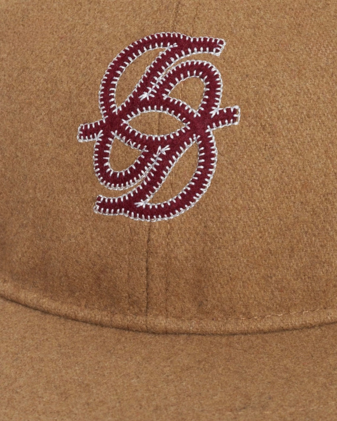 DRÔLE DE MONSIEUR La Casquette Monogramme Beige