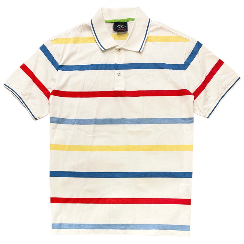 PAUL & SHARK Organic Piqué Cotton Polo With Embroidered Logo