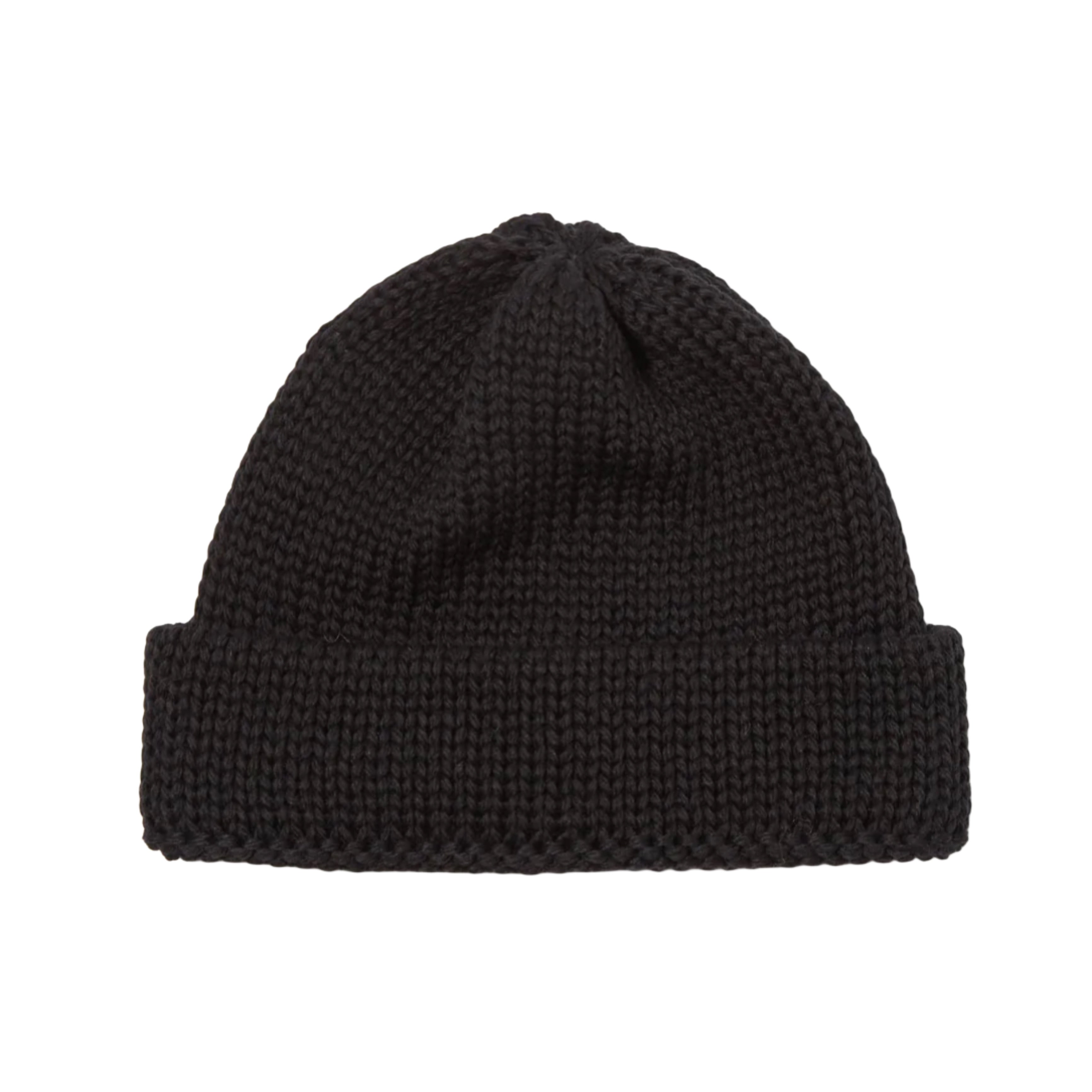 UNIVERSAL WORKS Black British Wool Short Watch Cap