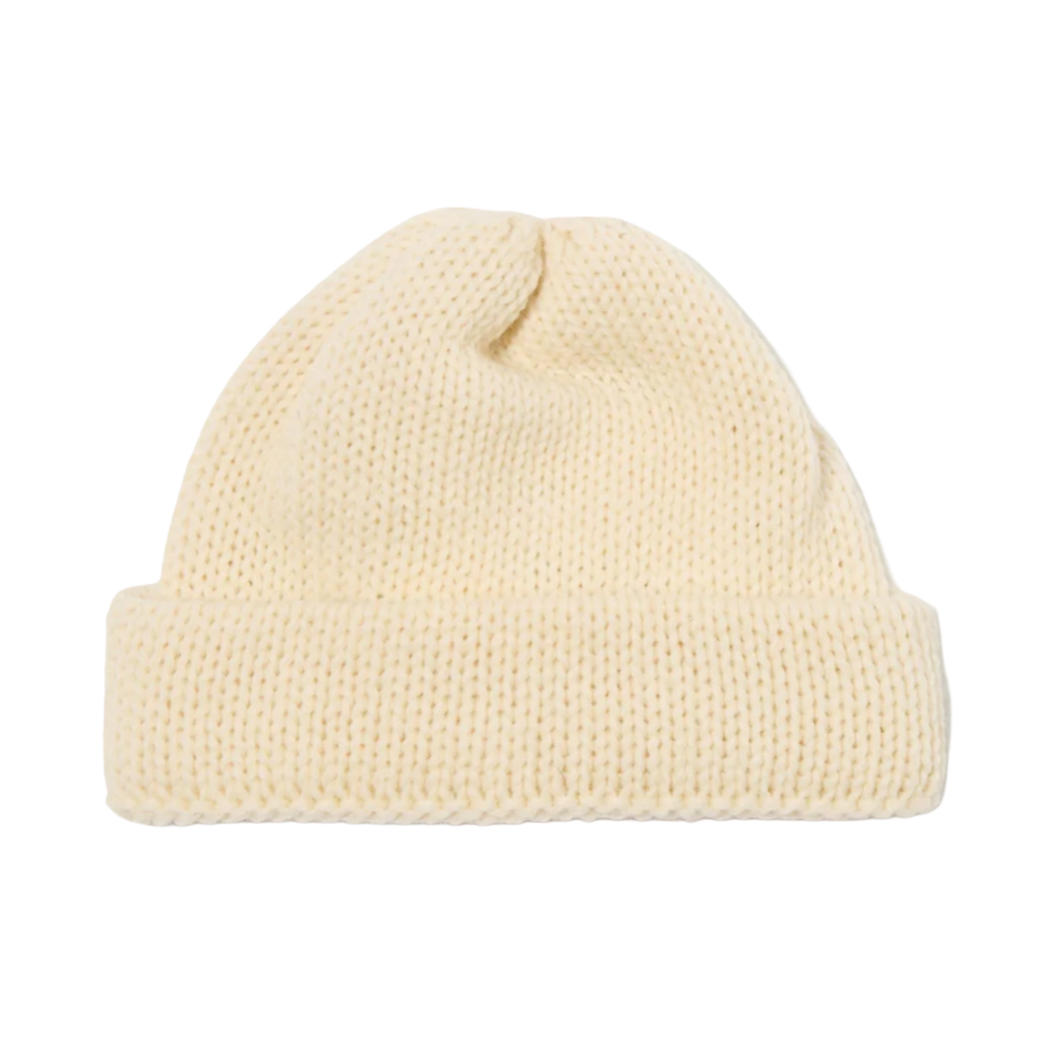UNIVERSAL WORKS Ecru British Wool Short Watch Cap