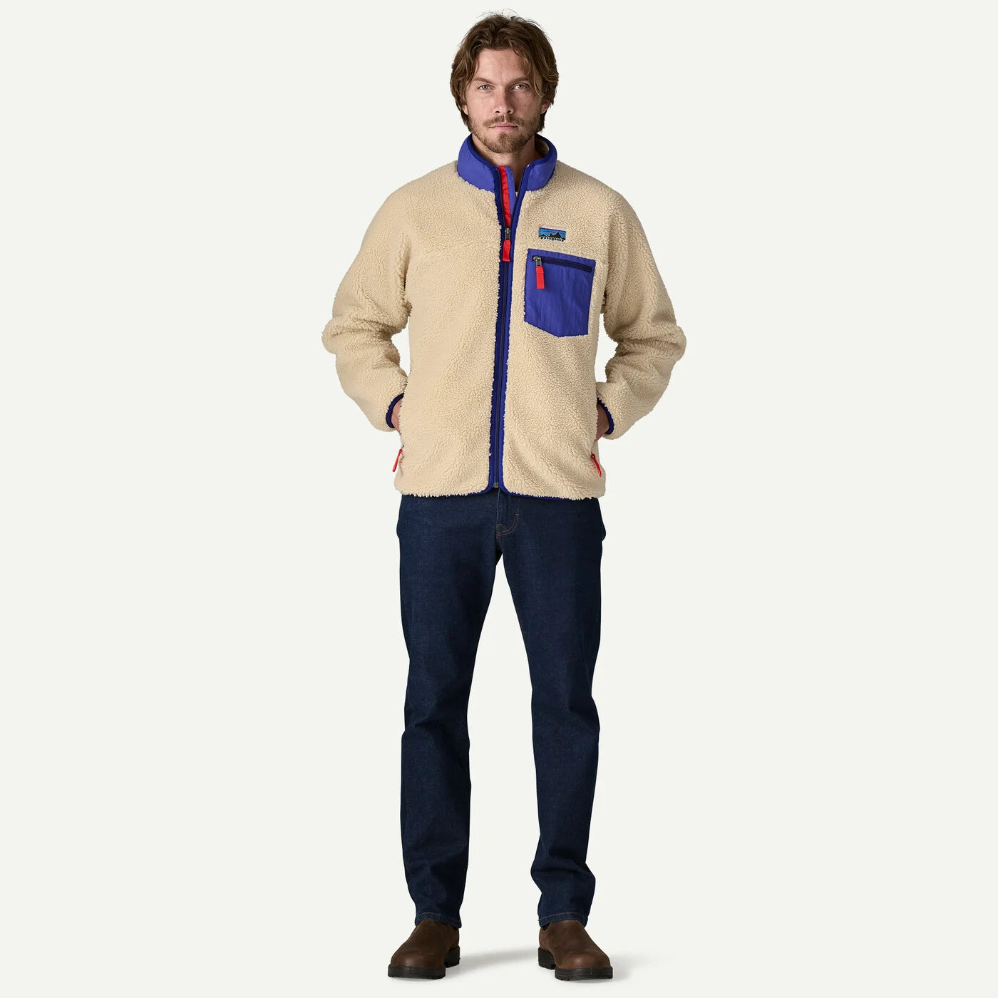PATAGONIA Men's Classic Retro-X® Fleece Jacket Dark Natural