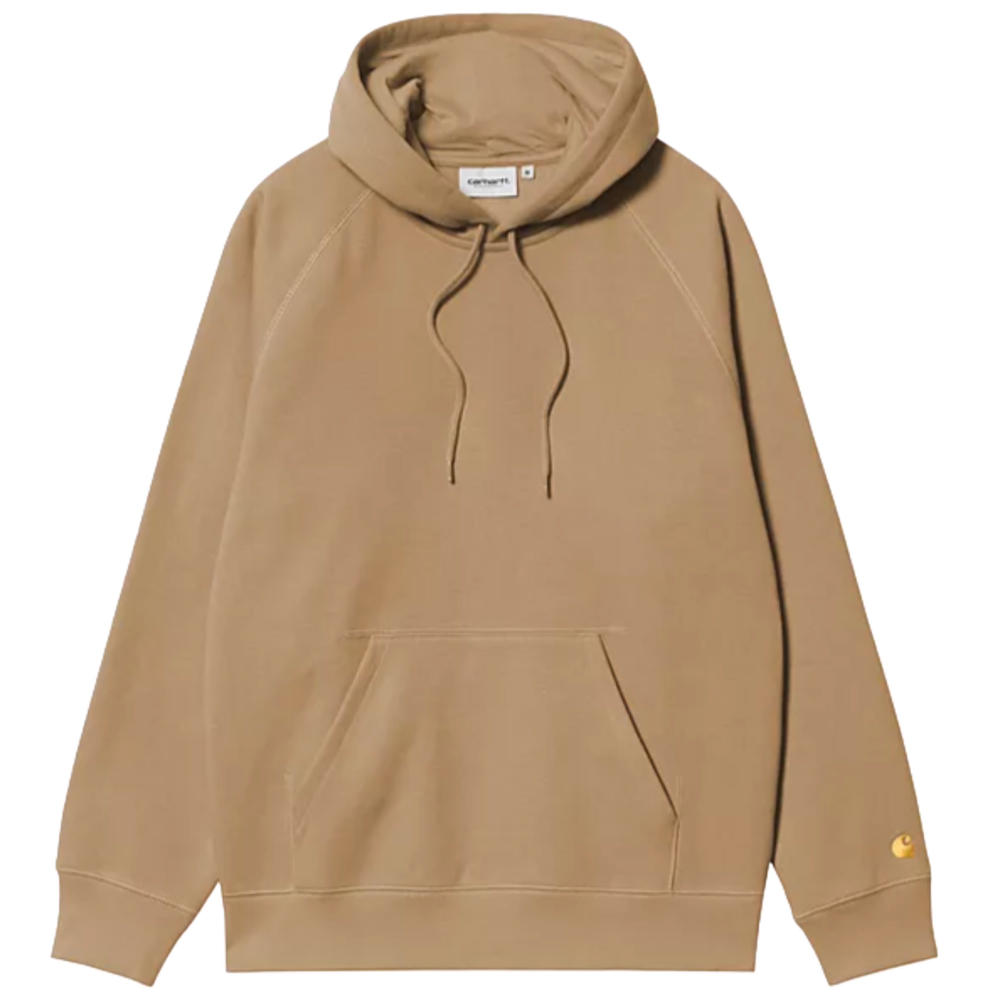 CARHARTT WIP Felpa con cappuccio Chase Dusty Hamilton Marrone Oro