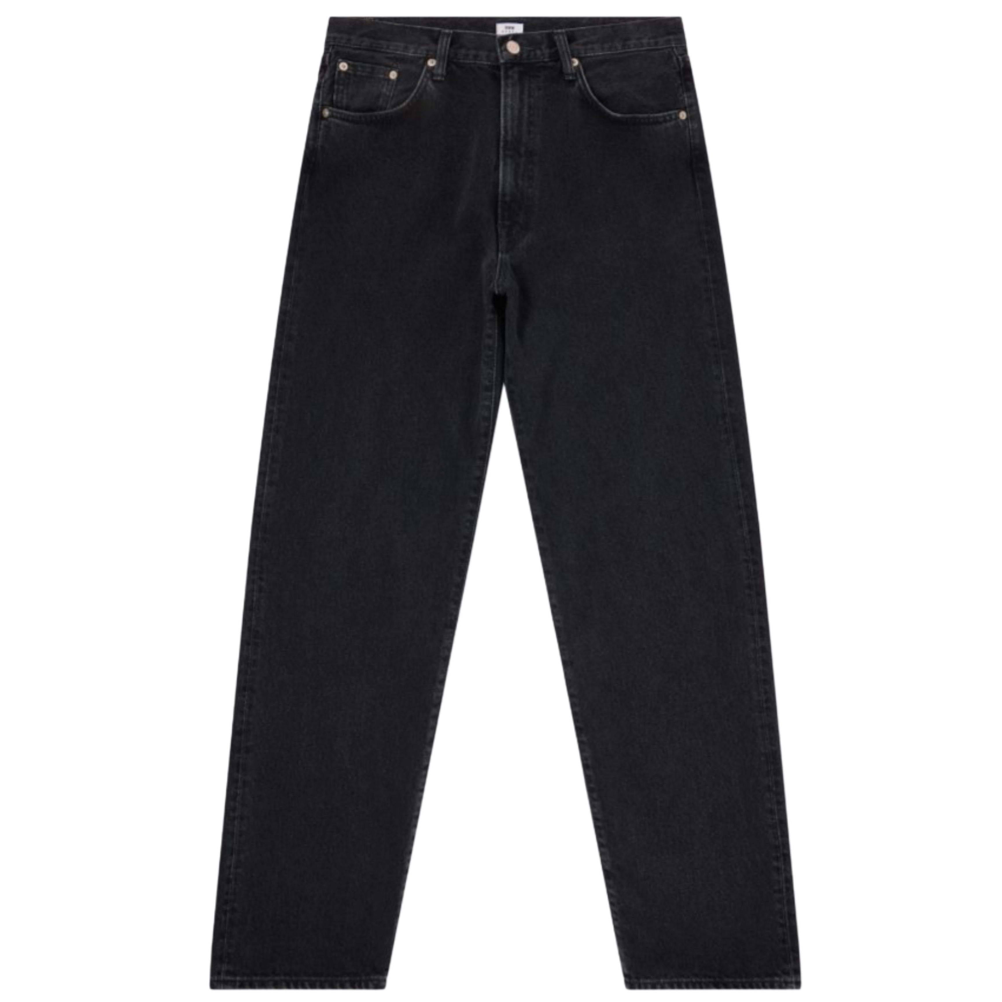 EDWIN Loose Jeans Black Dark Used