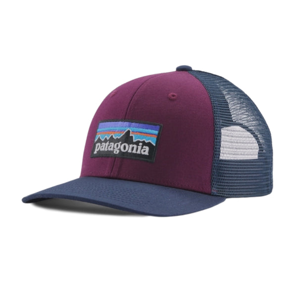 PATAGONIA P-6 Logo Trucker Hat Night Plum
