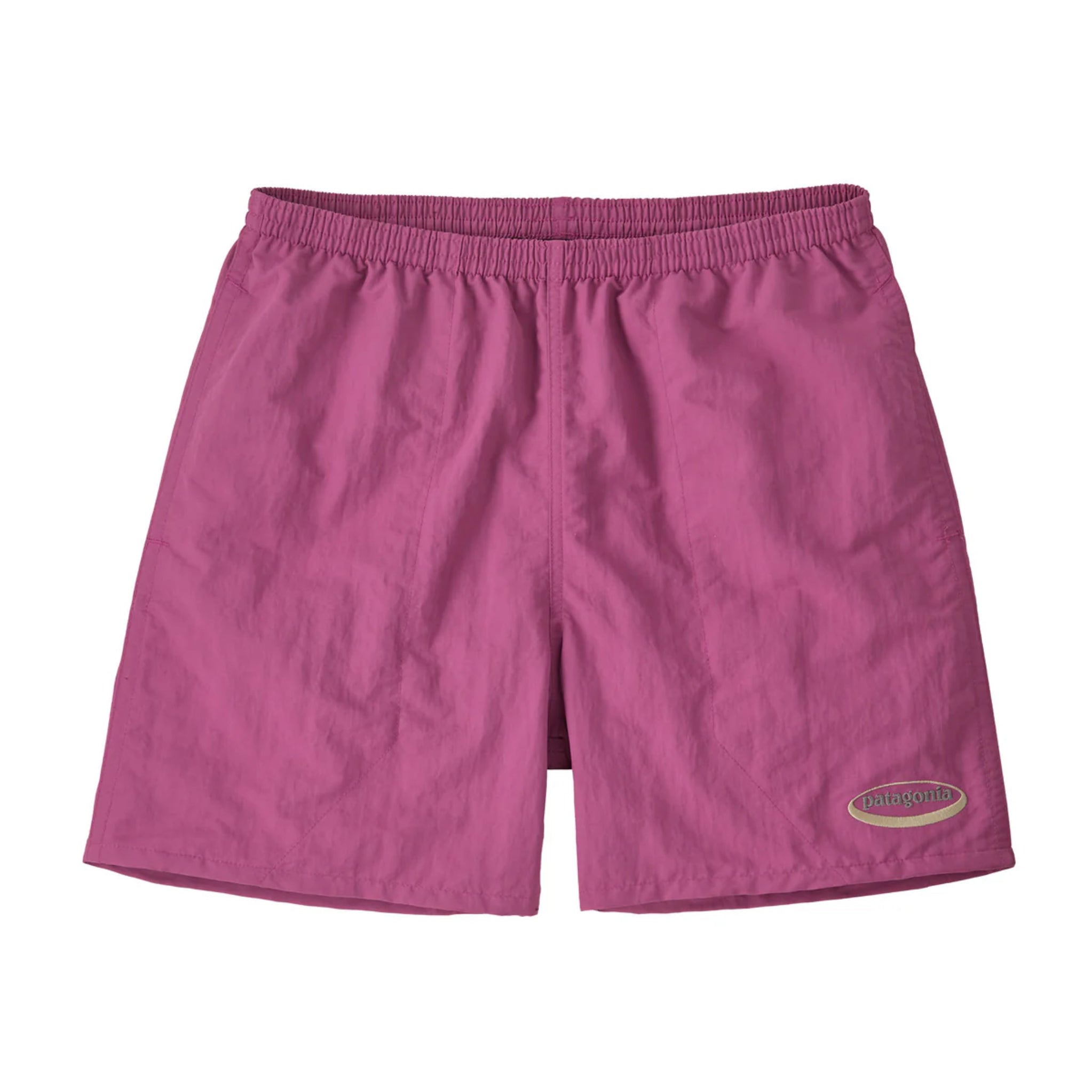 PATAGONIA Men's Baggies™ Shorts - 5" '95 Oval Logo: Faded Magenta