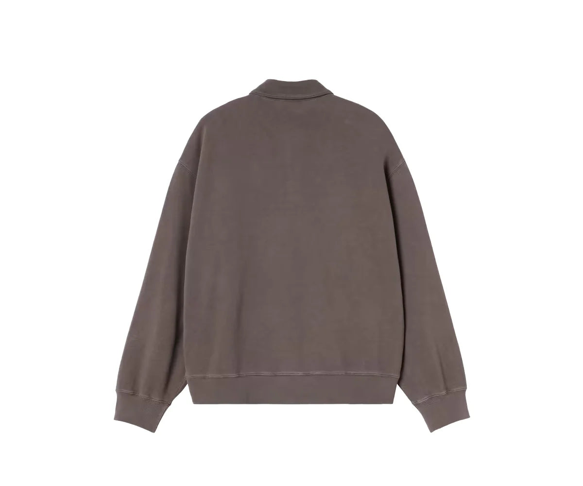 CARHARTT WIP Harper Polo Tobacco Garment Dyed