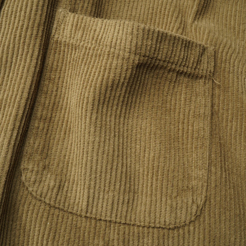 PORTUGUESE FLANNEL Lobo Olive Corduroy Shirt