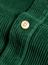 PORTUGUESE FLANNEL Lobo Green Corduroy Shirt