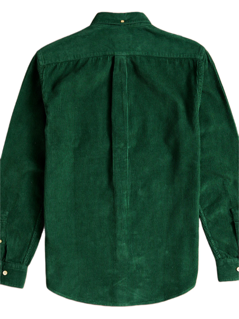 PORTUGUESE FLANNEL Lobo Green Corduroy Shirt