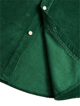 PORTUGUESE FLANNEL Lobo Green Corduroy Shirt