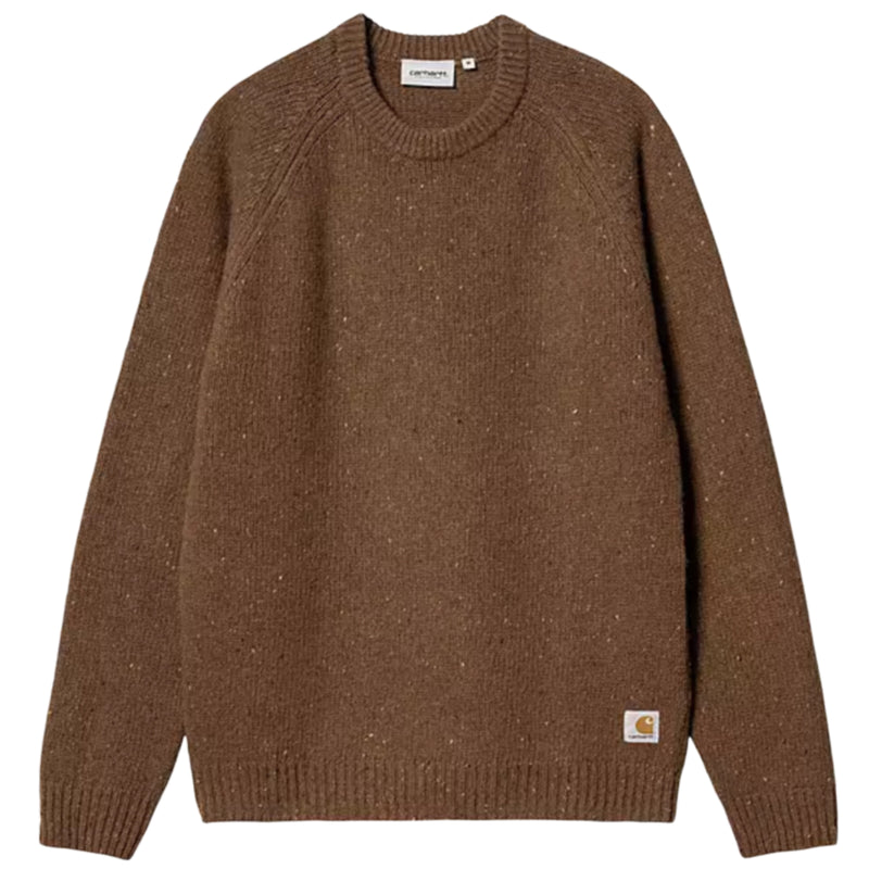 CARHARTT WIP Anglistic Sweater Speckled Tamarind