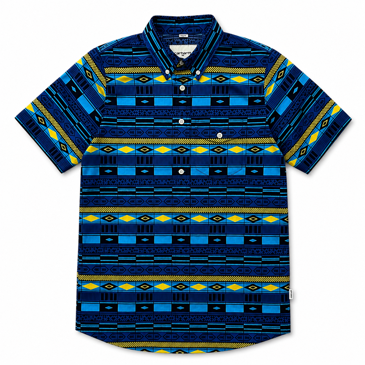 CARHARTT WIP Mason Camicia stampa africana/risoluzione 
