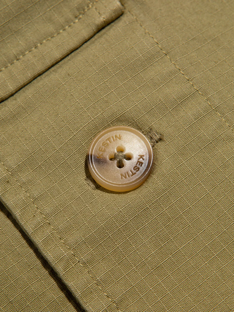 KESTIN Redford Jacket in Light Military Cotton Ripstop