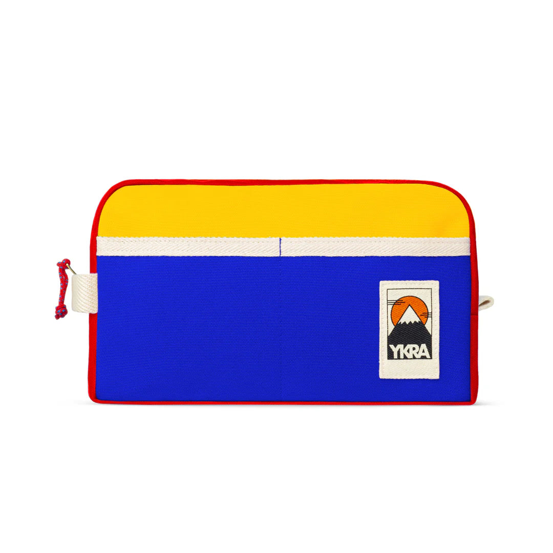 YKRA Dopp Pack Blue Red Yellow