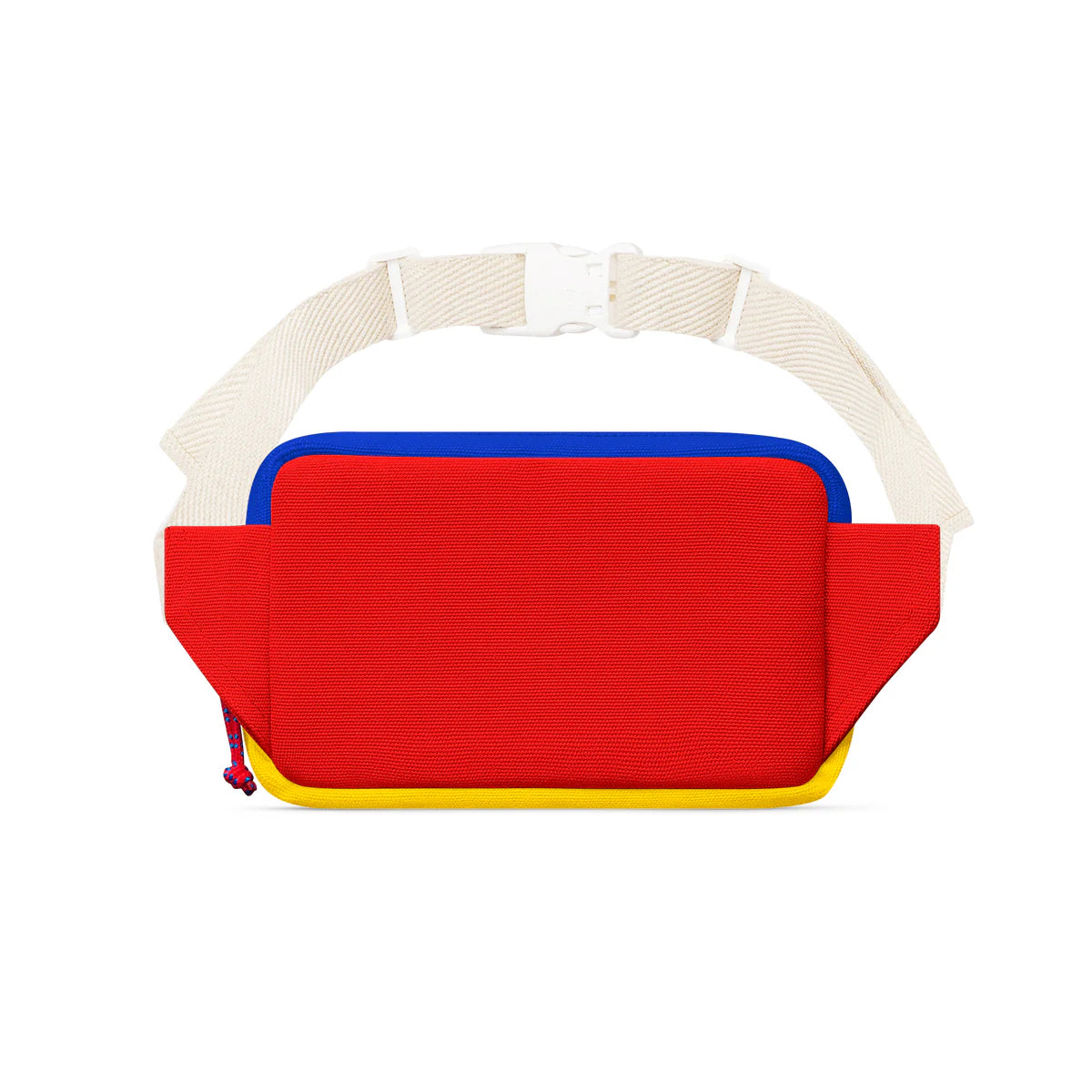 YKRA Fanny Pack Mini Blue Red Yellow