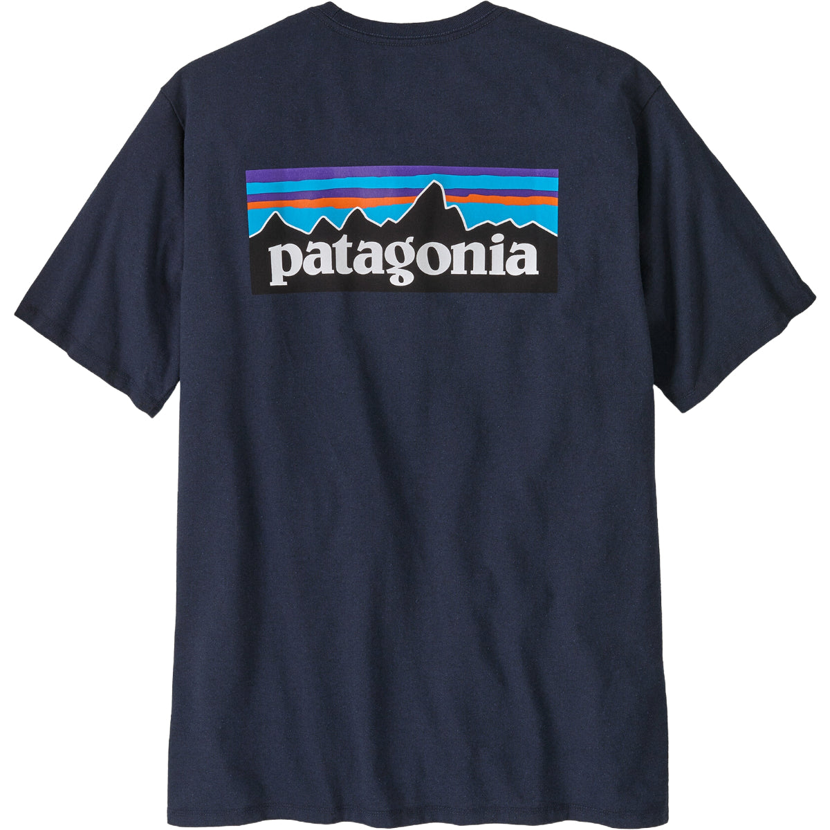 PATAGONIA Men's P-6 Logo Responsibili-Tee® New Navy